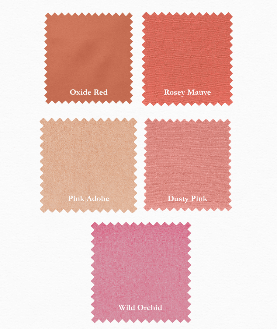 Supreme Solids - Fat Quarter Bundle - 10 pack (Rustic Rose)