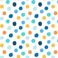CW  Polar Bear Flannel Orange Dot