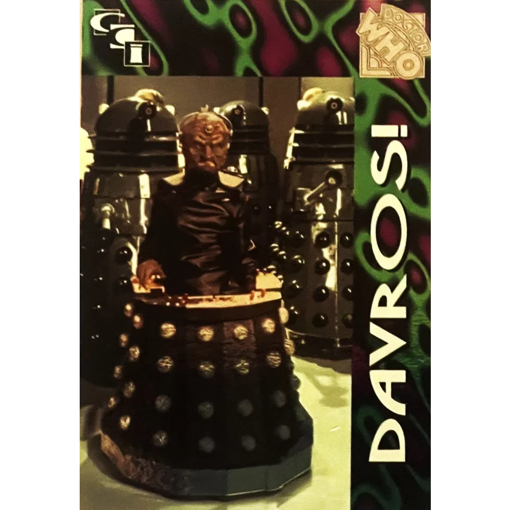 1994 Doctor Who Davros Foil Card — Cornerstone Direct‑Order Release 🧬