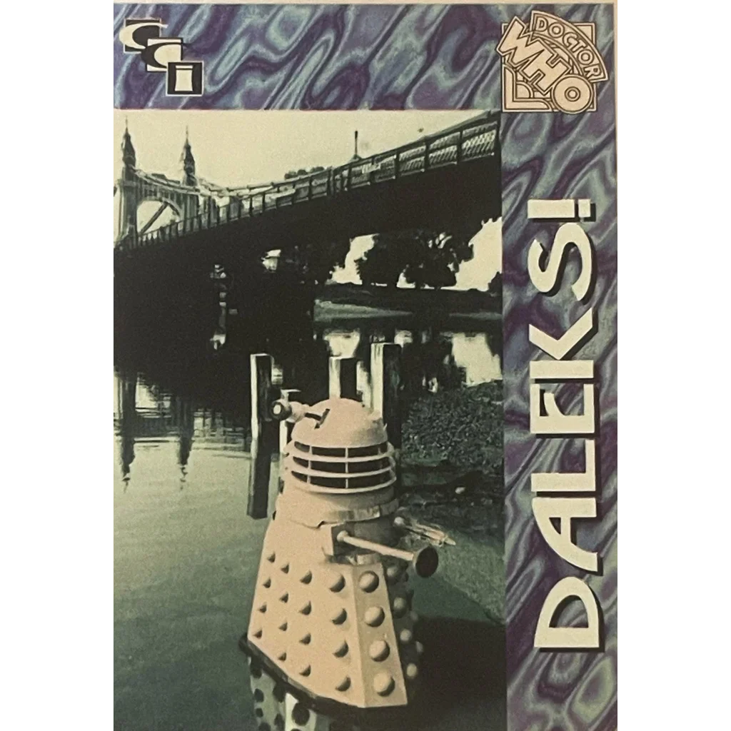 1994 Doctor Who Complete Foil Card Set — Cards 1–7