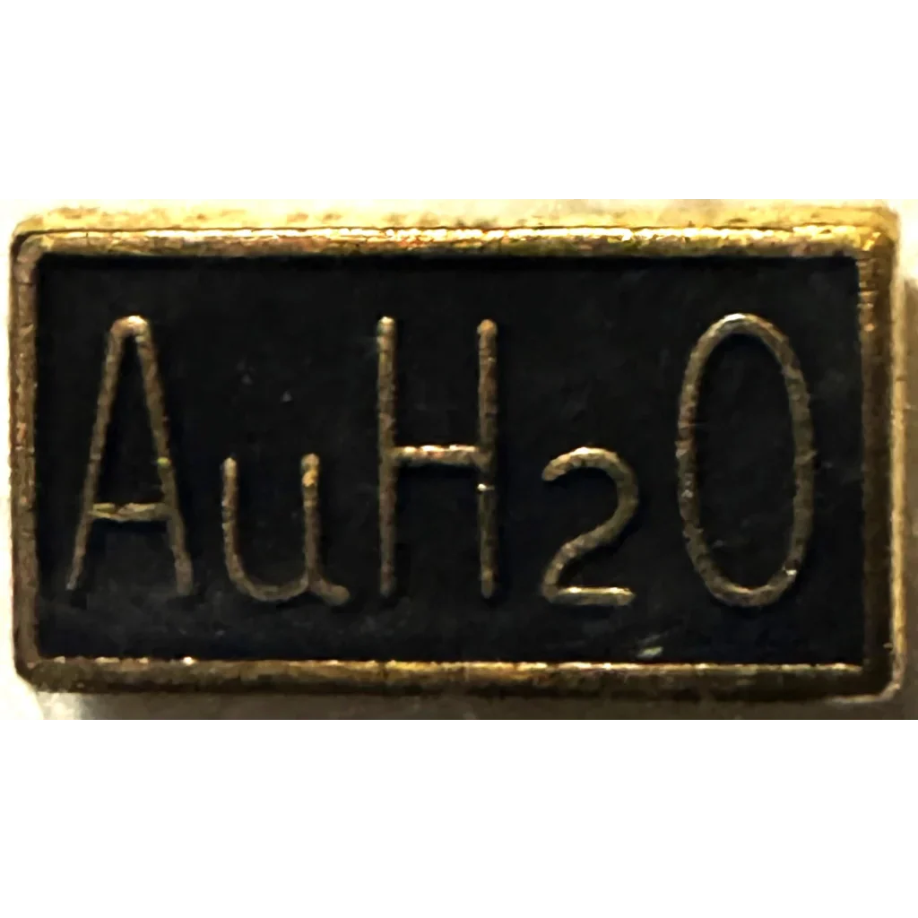 1964 AuH₂O Barry Goldwater Campaign Pin – NOS Factory Sealed