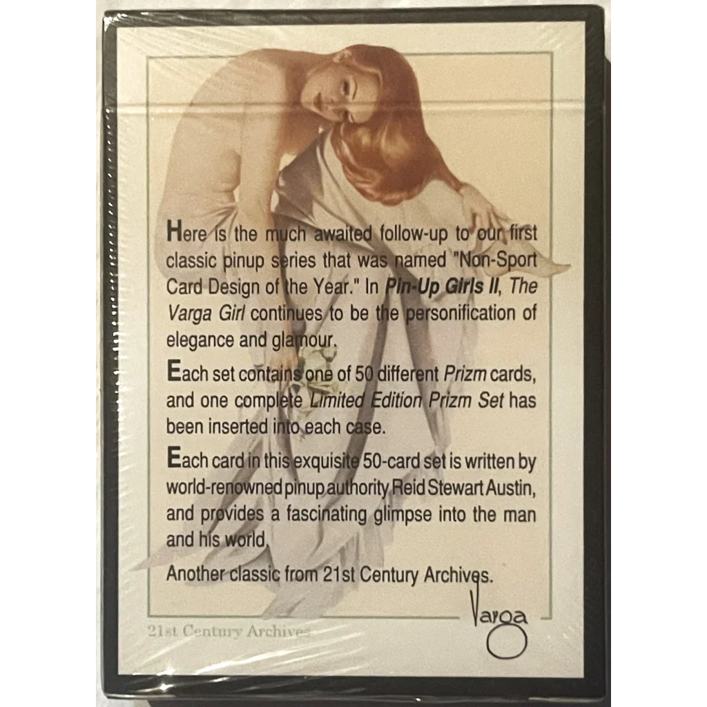 1993 Pin‑Up Girls II Trading Card Set – Sealed Boxed Set by 21st Century Archives