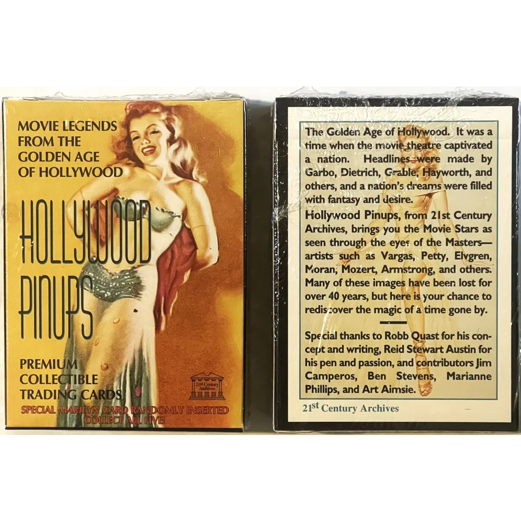 1995 Hollywood Pinups Trading Card Set – Sealed Boxed Set by 21st Century Archives