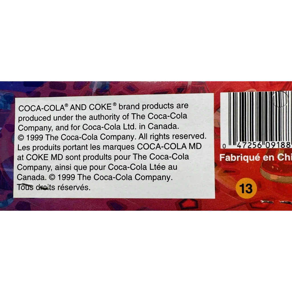 1999 Coca‑Cola Flexible Flyer — NOS Canadian Promotional Disc